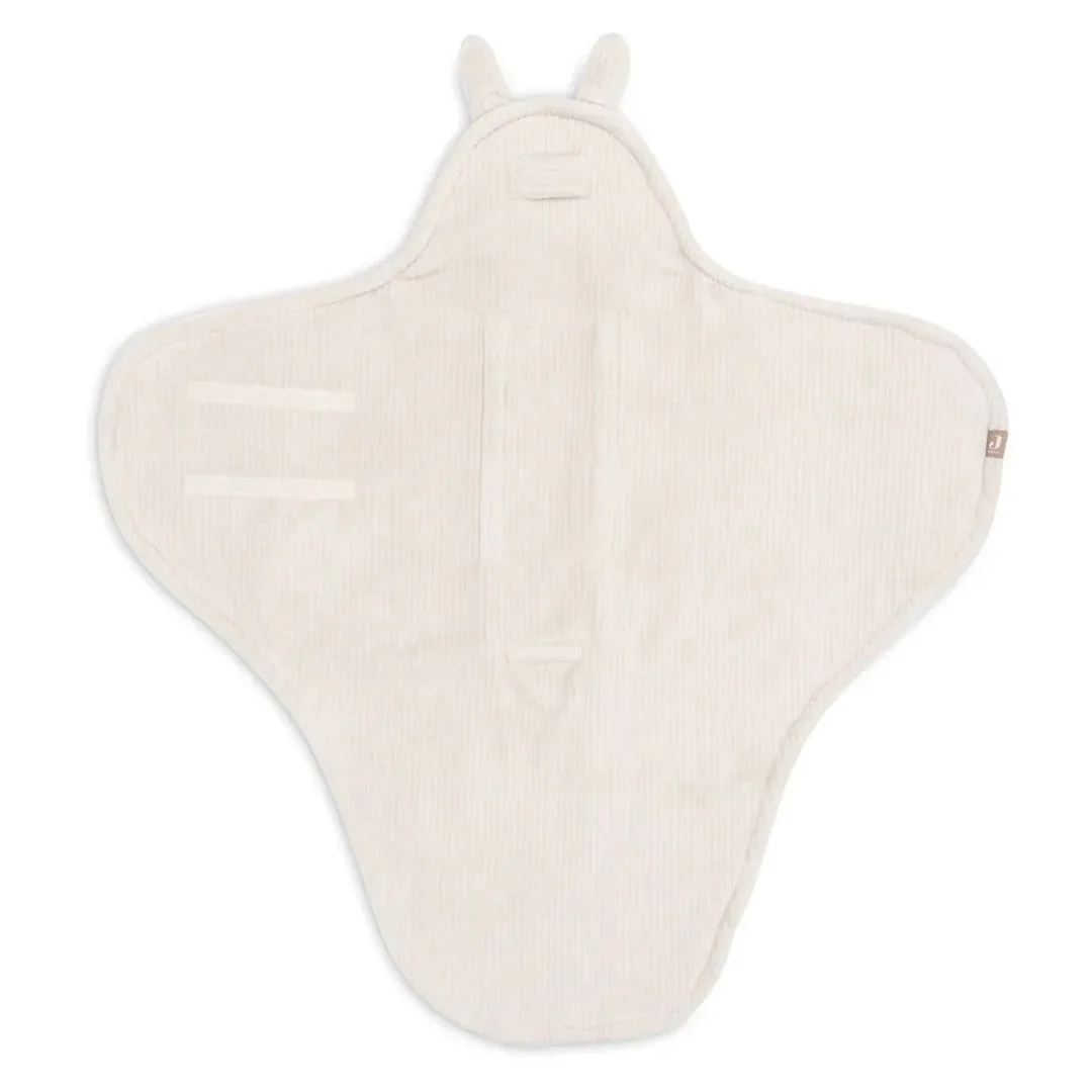 Jollein® Wrap blanket Cloudy Rib Oatmeal 105x100 - Image 4