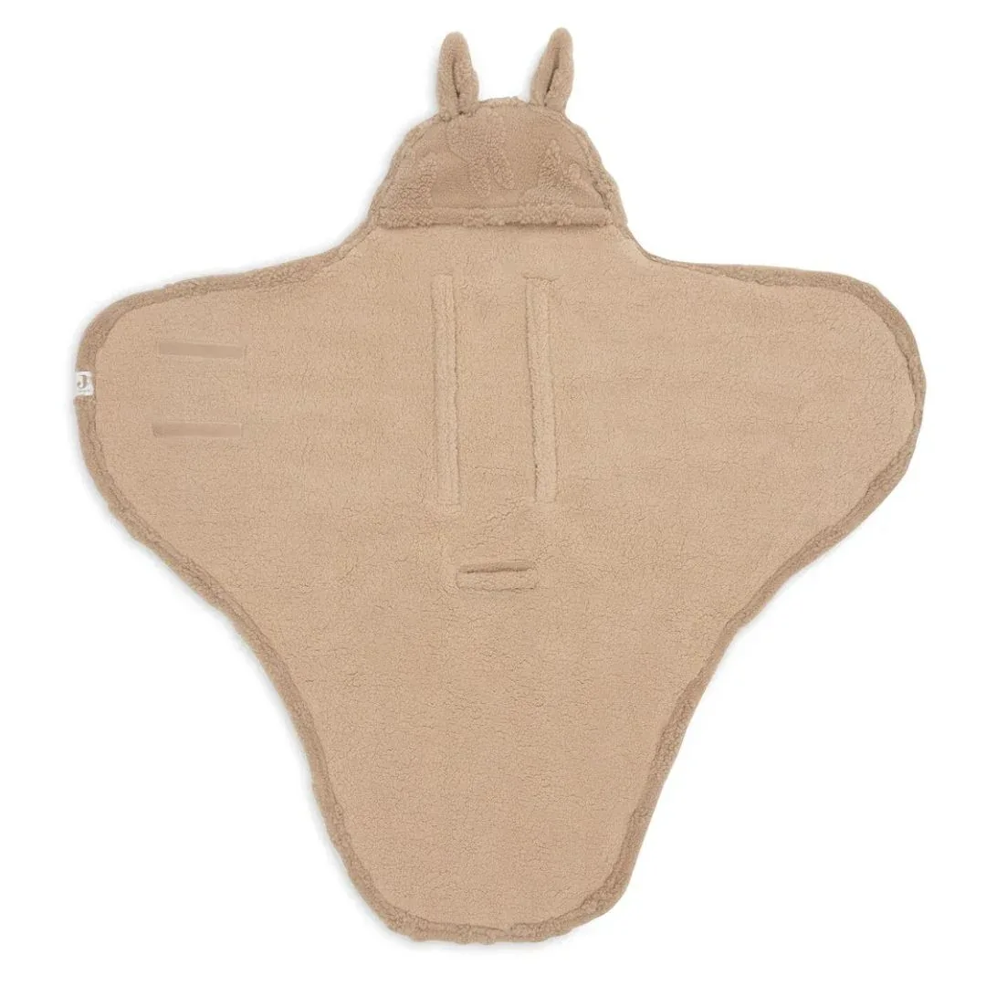 Jollein® Wrap blanket Miffy Jacquard Teddy Biscuit 105x100 - Image 3