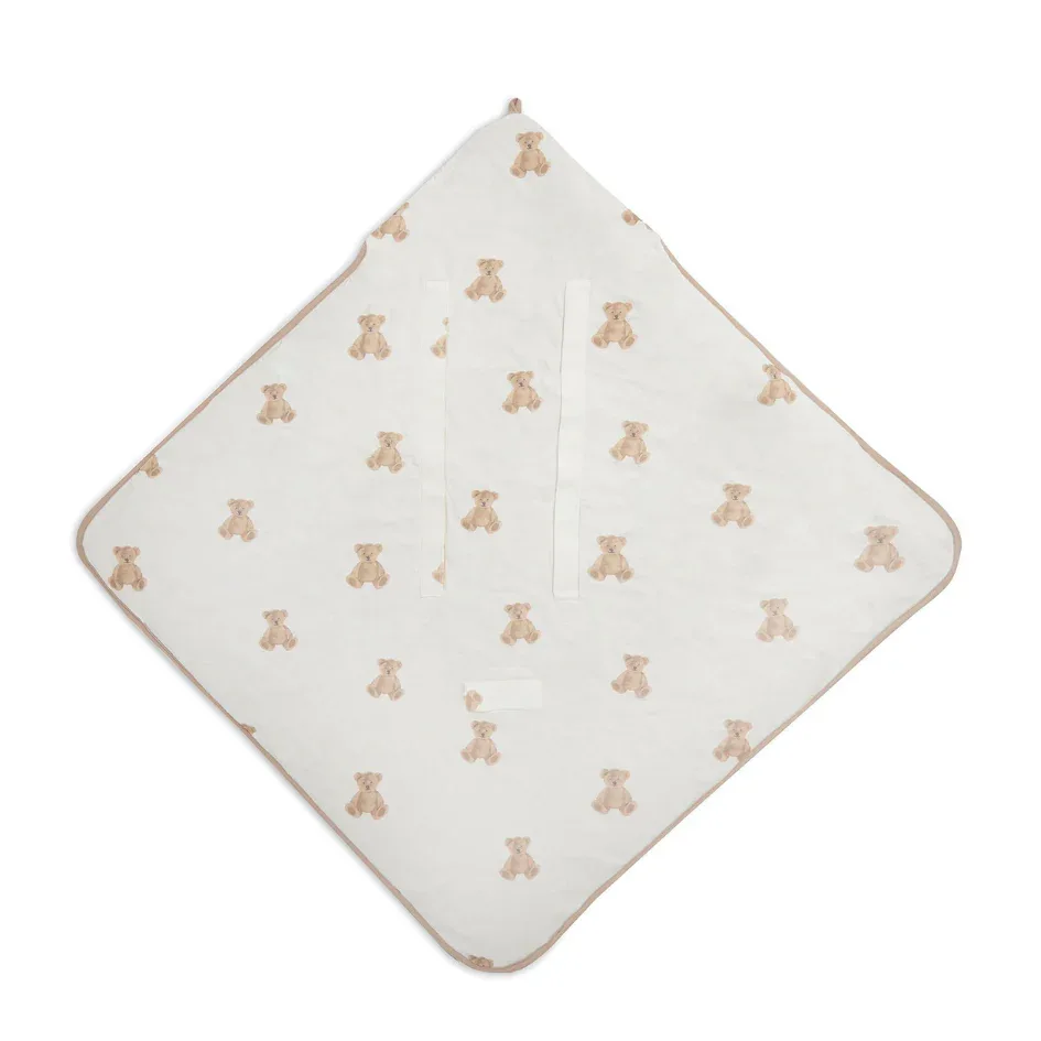 Jollein® Wrap blanket Teddy Bear 85x85 - Image 2