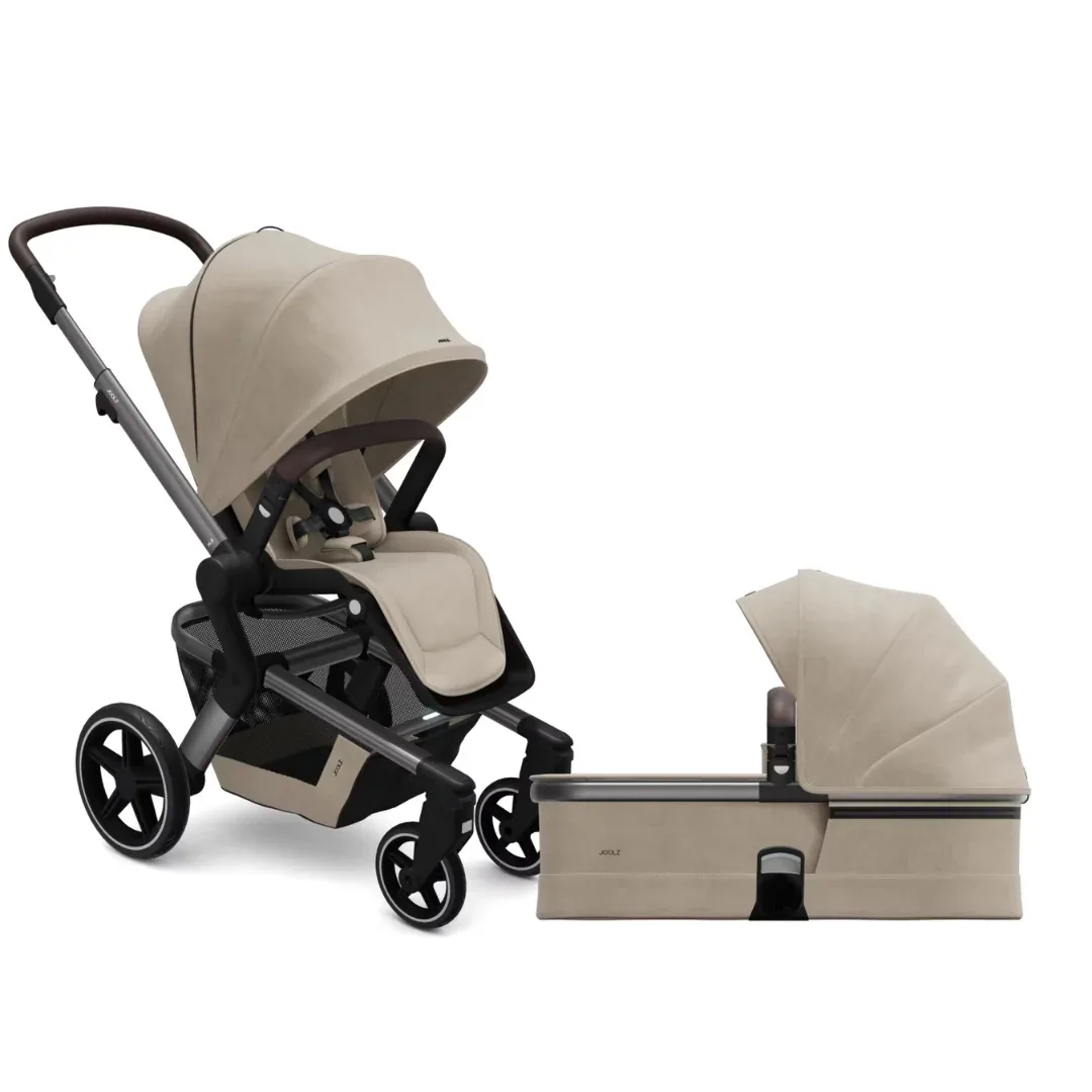 Joolz® Hub™+ Baby Cot Timeless Taupe - Image 3