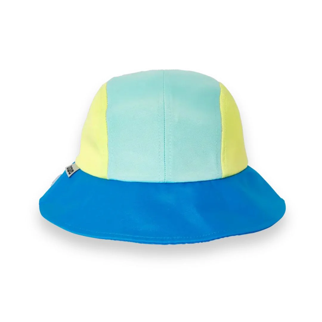 KiETLA® Klobuček Camper Hat Lion Vert Yellow Blue - Image 3