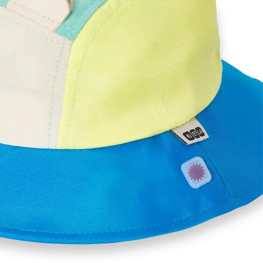 KiETLA® Klobuček Camper Hat Lion Vert Yellow Blue - Image 4
