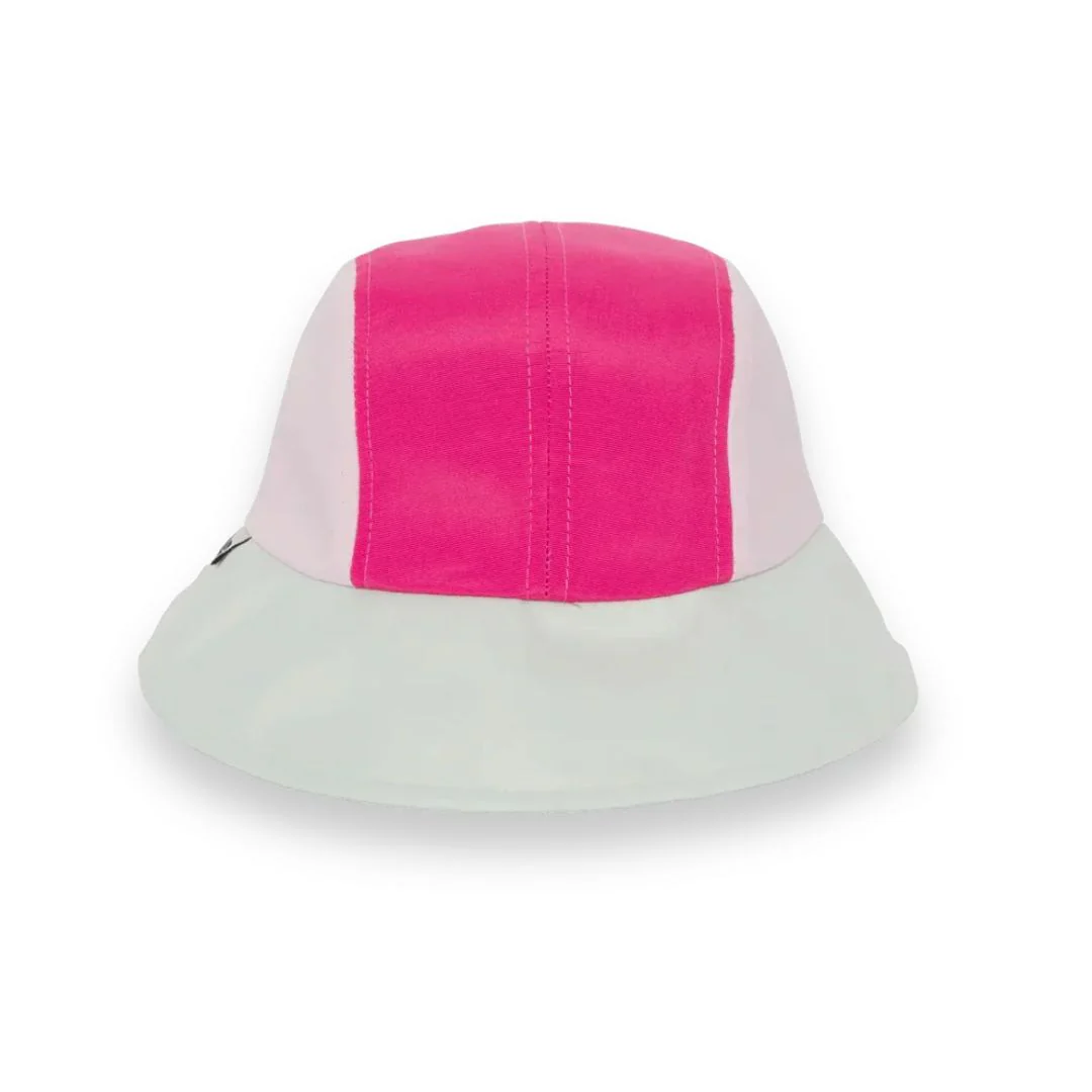 KiETLA® Klobuček Camper Hat Ourson Raspberry Pink Green - Image 3