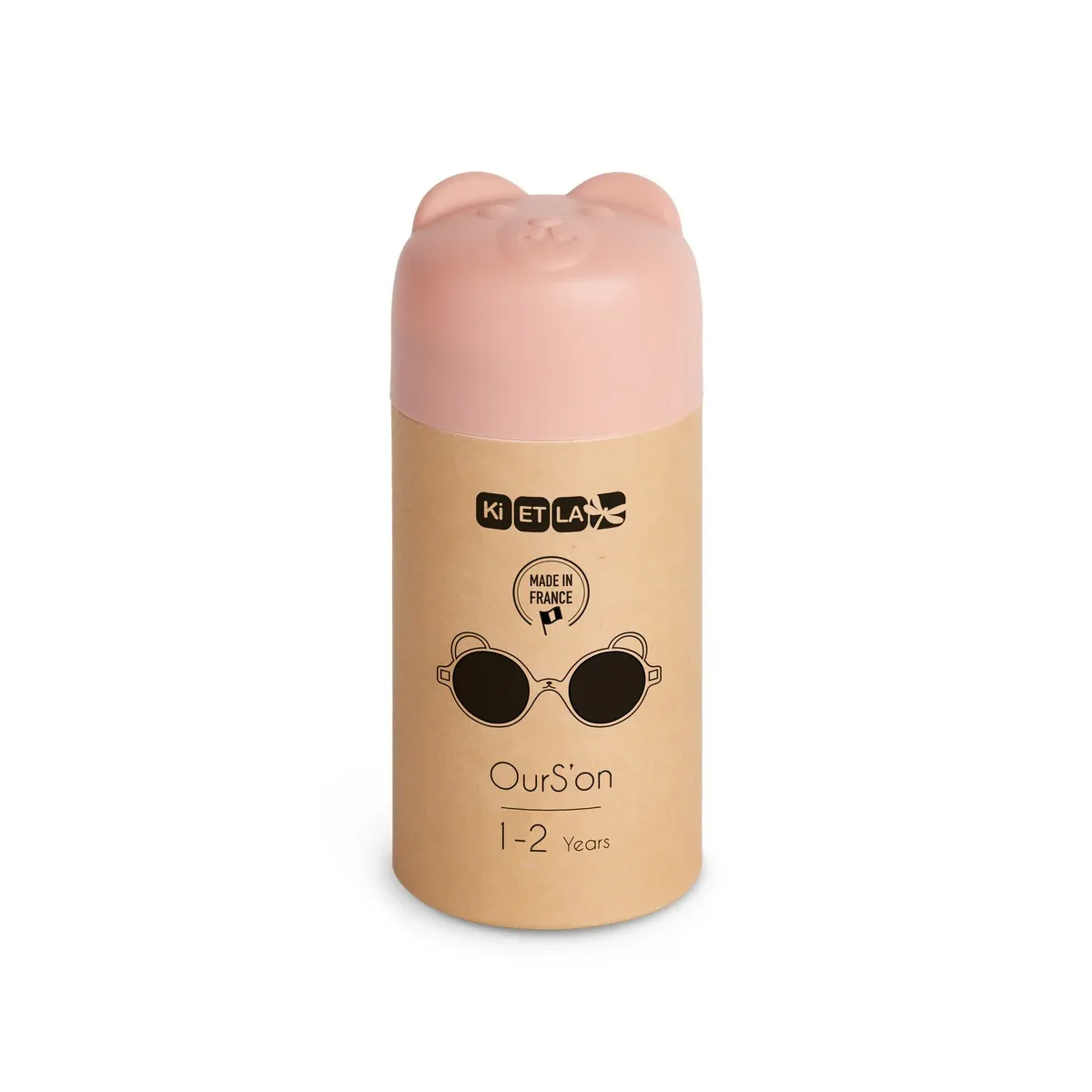 KiETLA® Sunglasses OURSON Peach Pink - Image 3