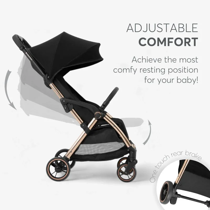 KikkaBoo® Autofolding pushchair Eden Beige - Image 3
