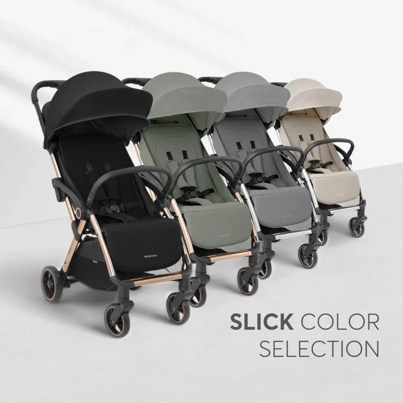 KikkaBoo® Autofolding pushchair Eden Beige - Image 4
