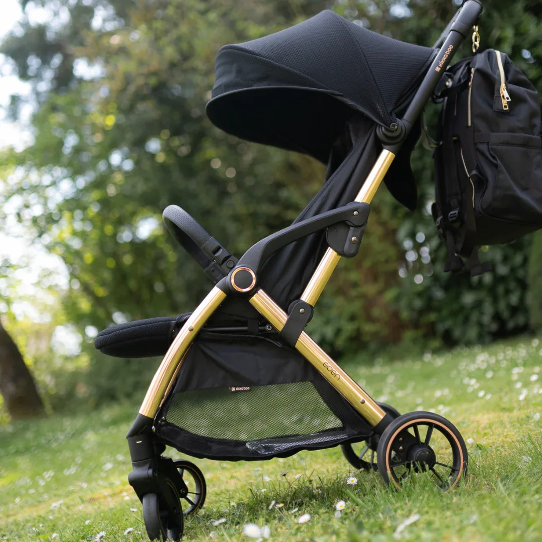 KikkaBoo® Autofolding pushchair Eden Black - Image 13