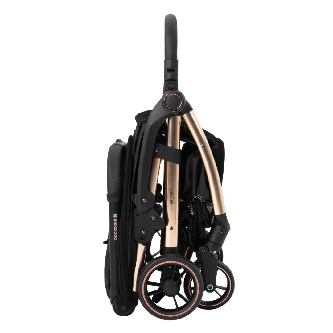 KikkaBoo® Autofolding pushchair Eden Black - Image 2