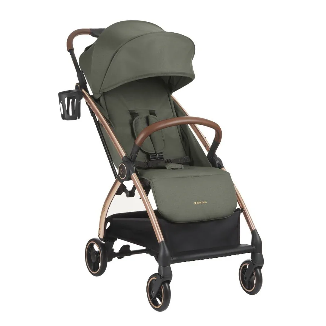 KikkaBoo® Autofolding pushchair Joy Army Green - Image 10