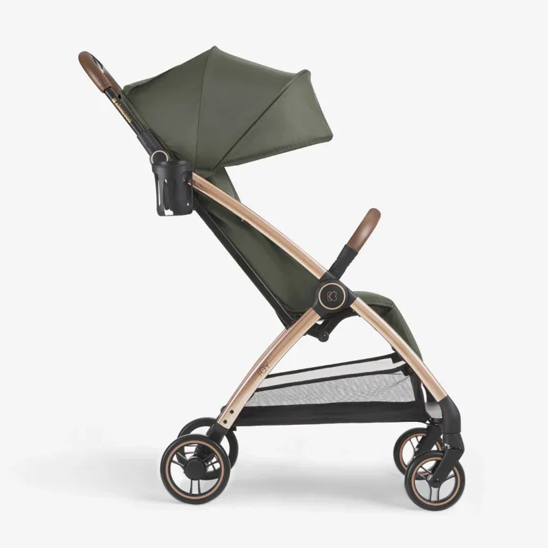 KikkaBoo® Autofolding pushchair Joy Army Green - Image 3