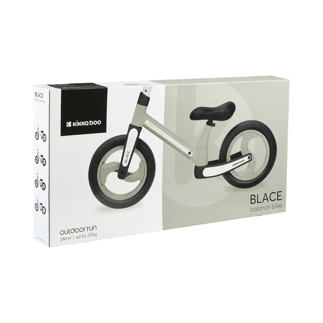 KikkaBoo® Balance bike Blace Army Green - Image 10
