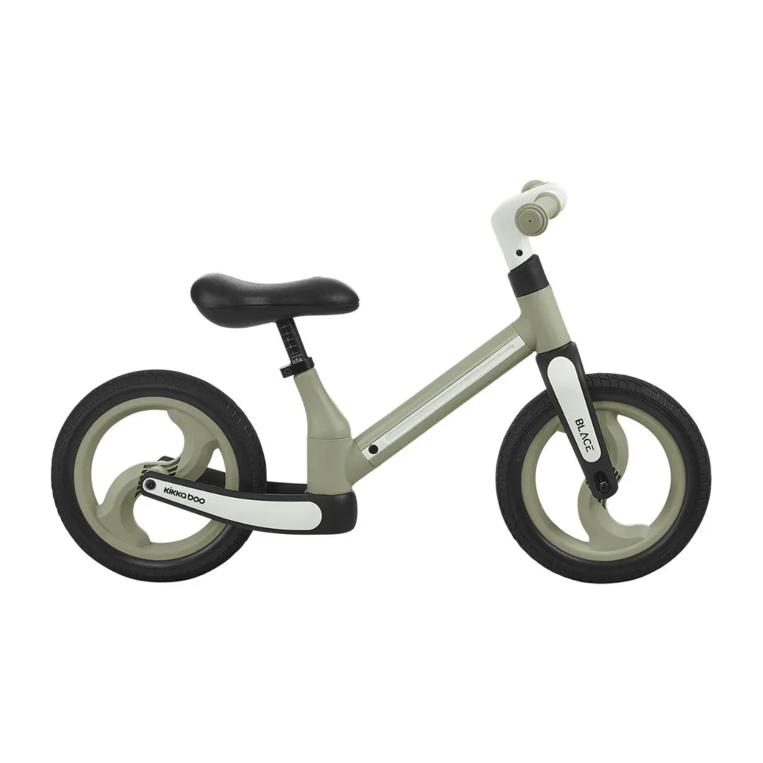 KikkaBoo® Balance bike Blace Army Green - Image 11