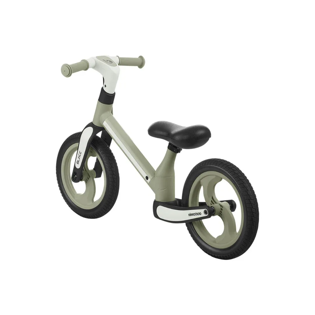 KikkaBoo® Balance bike Blace Army Green - Image 13