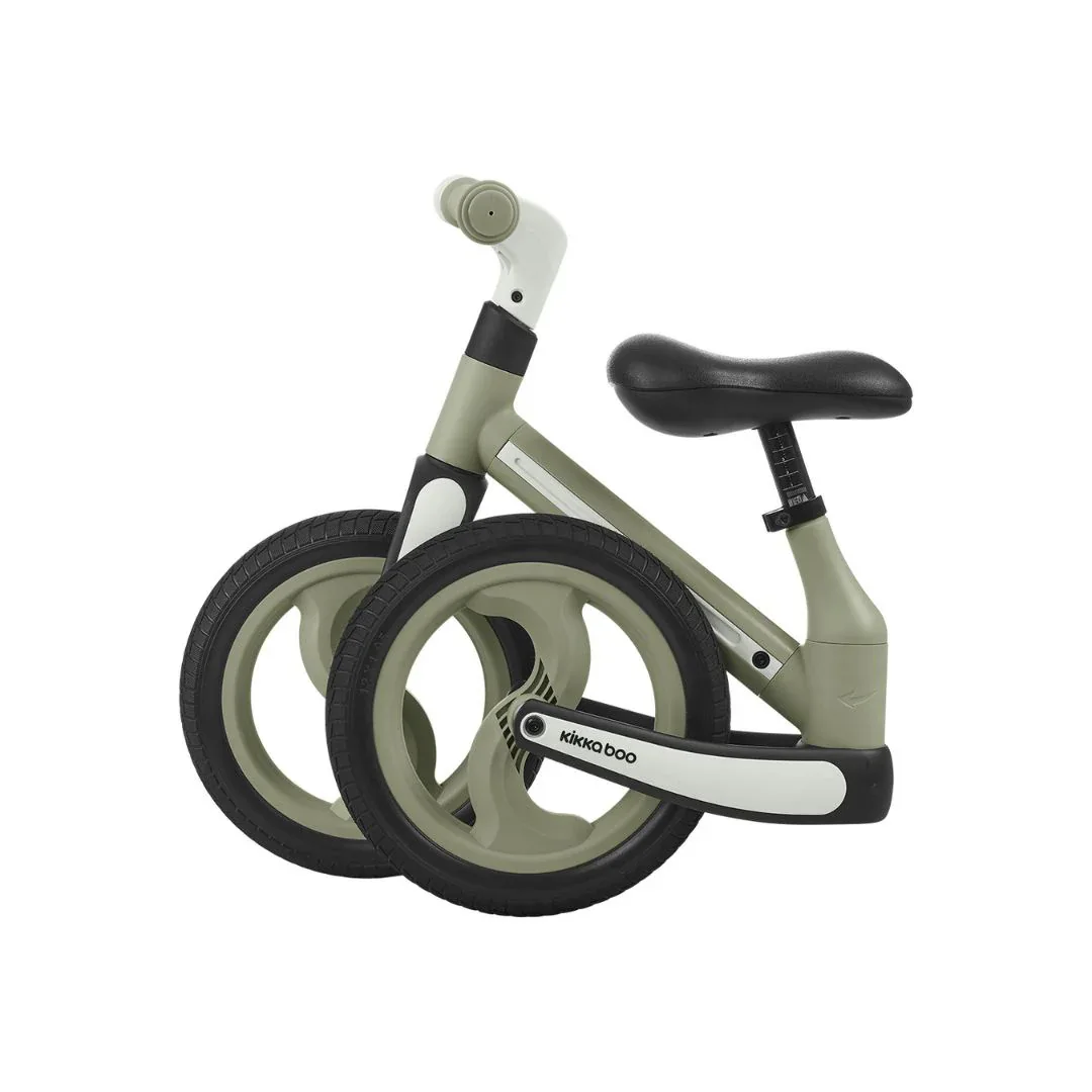 KikkaBoo® Balance bike Blace Army Green - Image 2