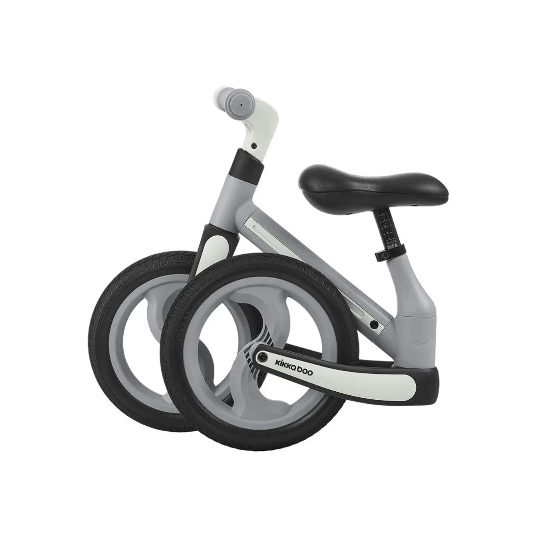 KikkaBoo® Balance bike Blace Grey - Image 2