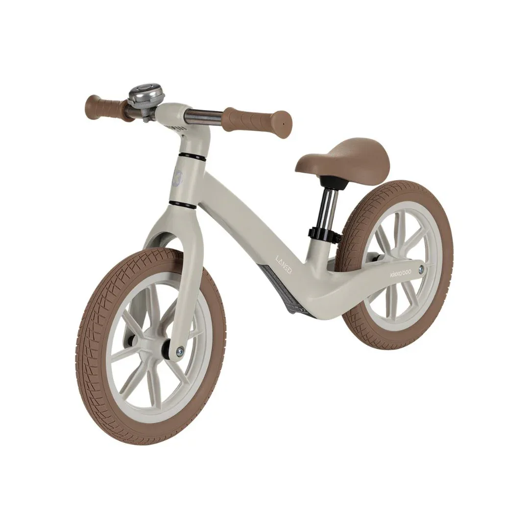 KikkaBoo® Balance bike Lanser Beige - Image 3