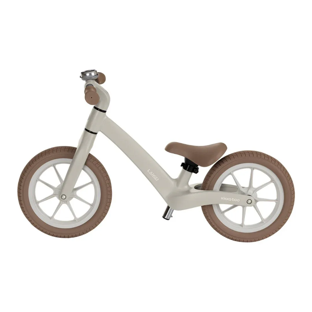 KikkaBoo® Balance bike Lanser Beige - Image 5