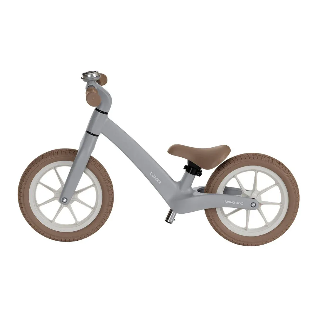 KikkaBoo® Balance bike Lanser Grey - Image 3