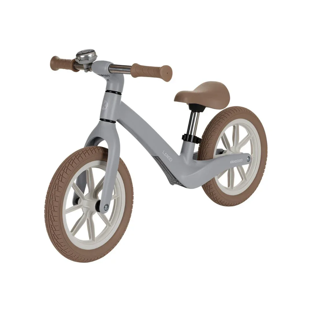 KikkaBoo® Balance bike Lanser Grey - Image 5