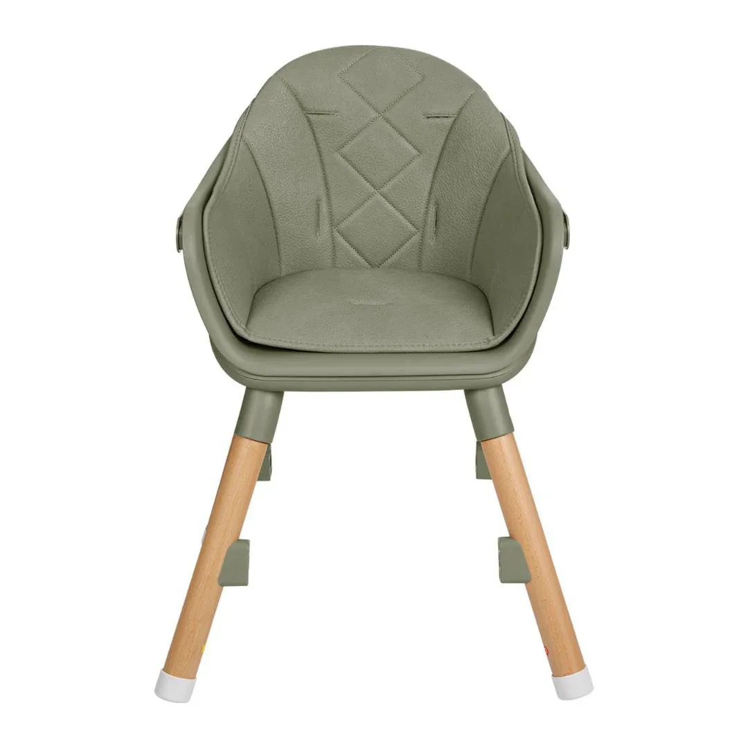 KikkaBoo® Highchair 2in1 Woody Army Green - Image 10