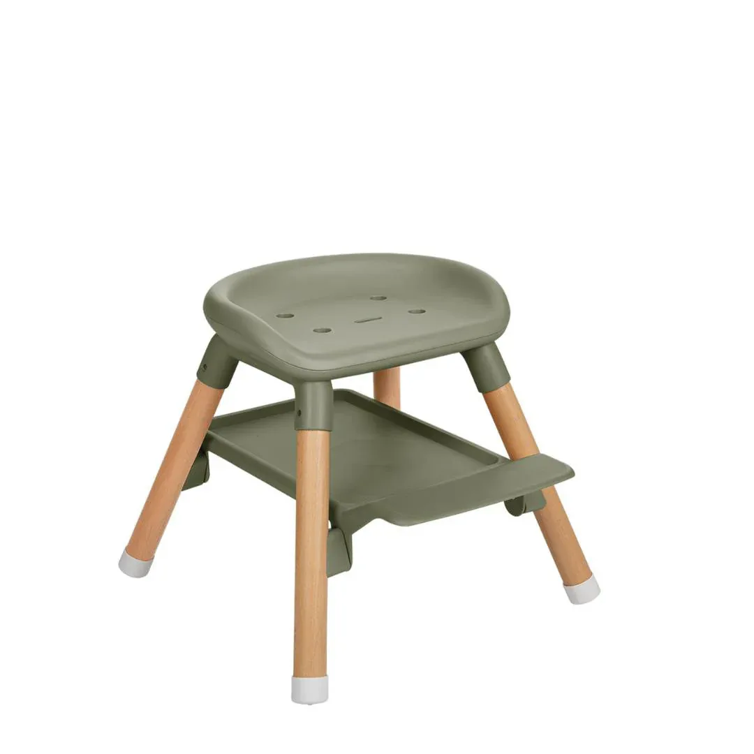 KikkaBoo® Highchair 2in1 Woody Army Green - Image 13