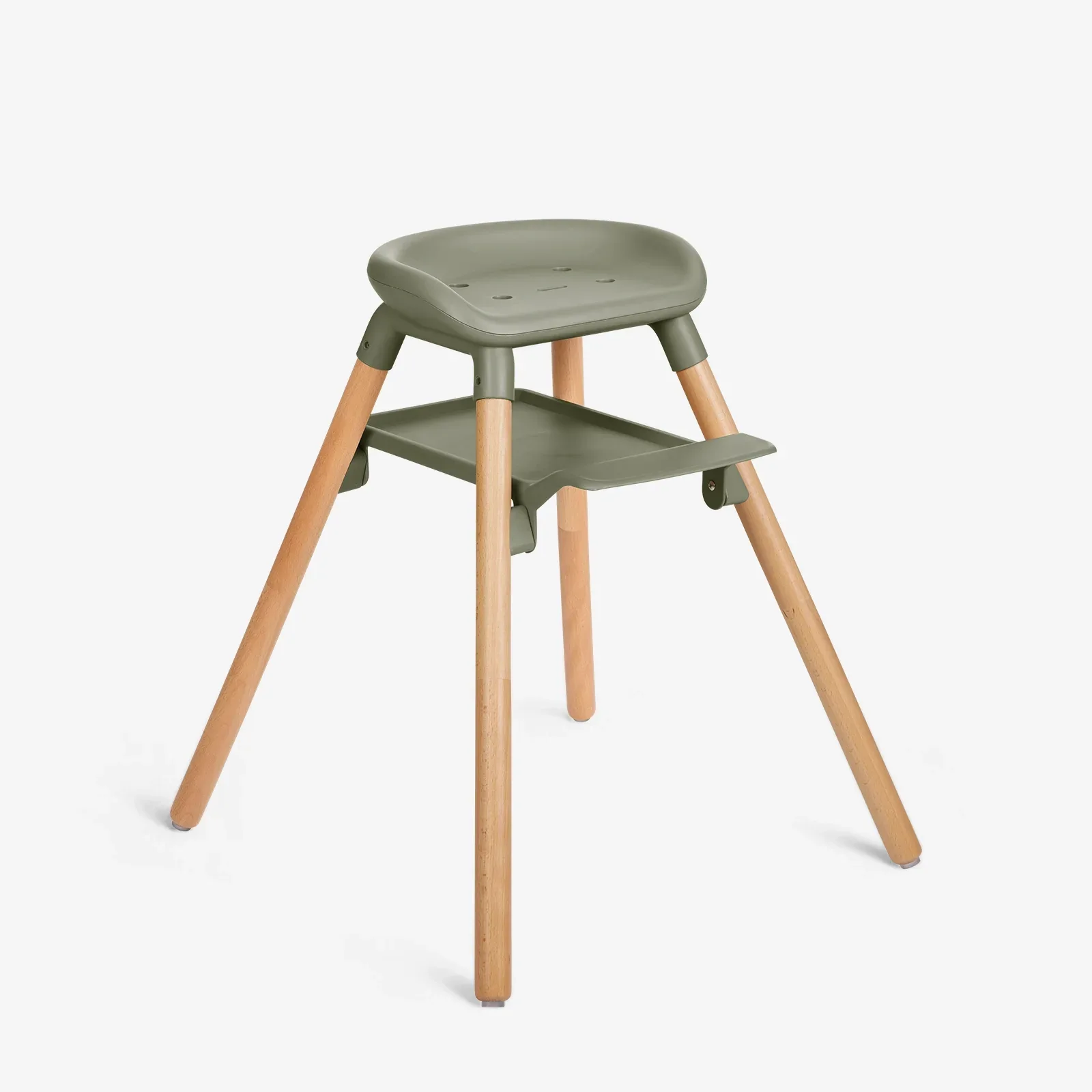 KikkaBoo® Highchair 2in1 Woody Army Green - Image 3