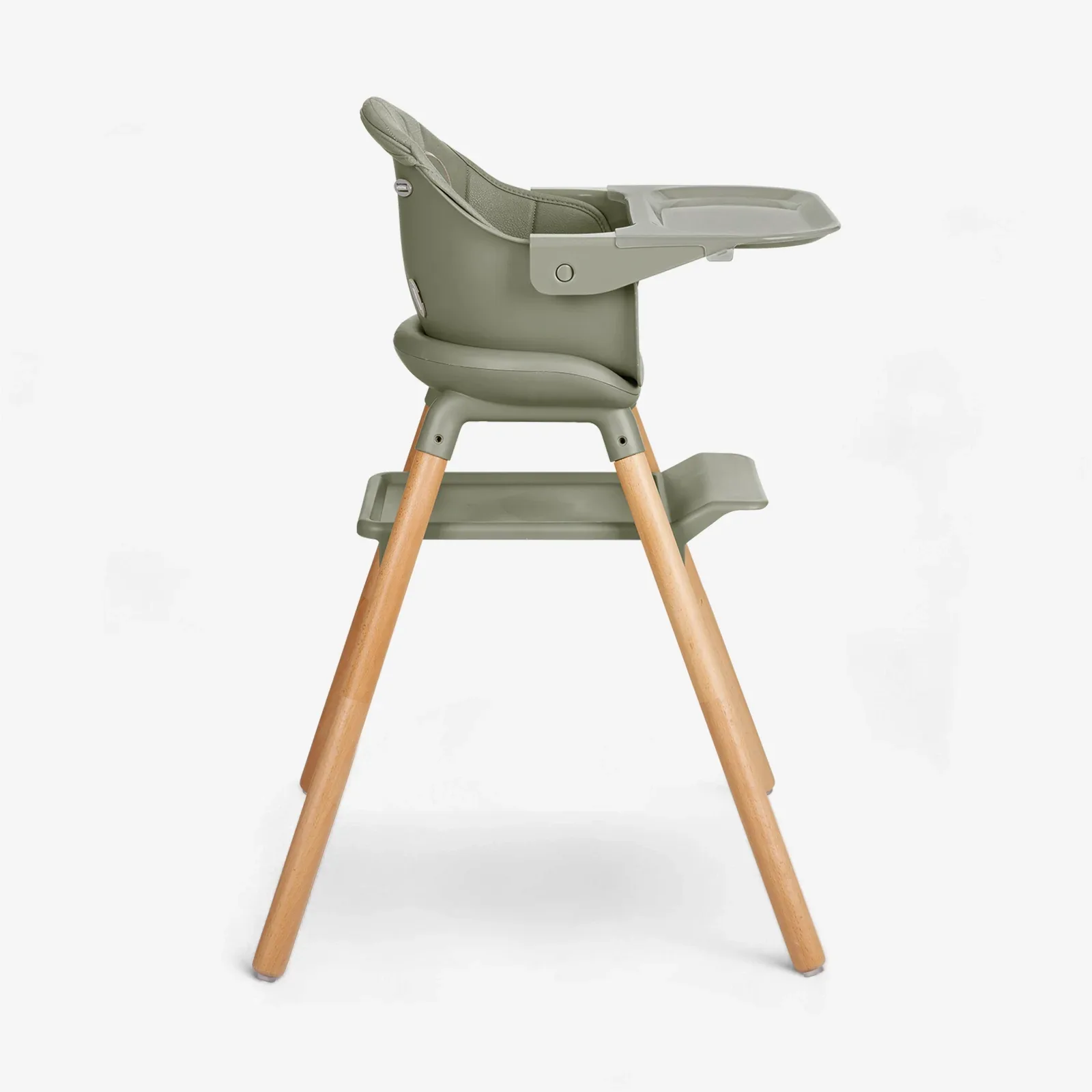 KikkaBoo® Highchair 2in1 Woody Army Green - Image 8