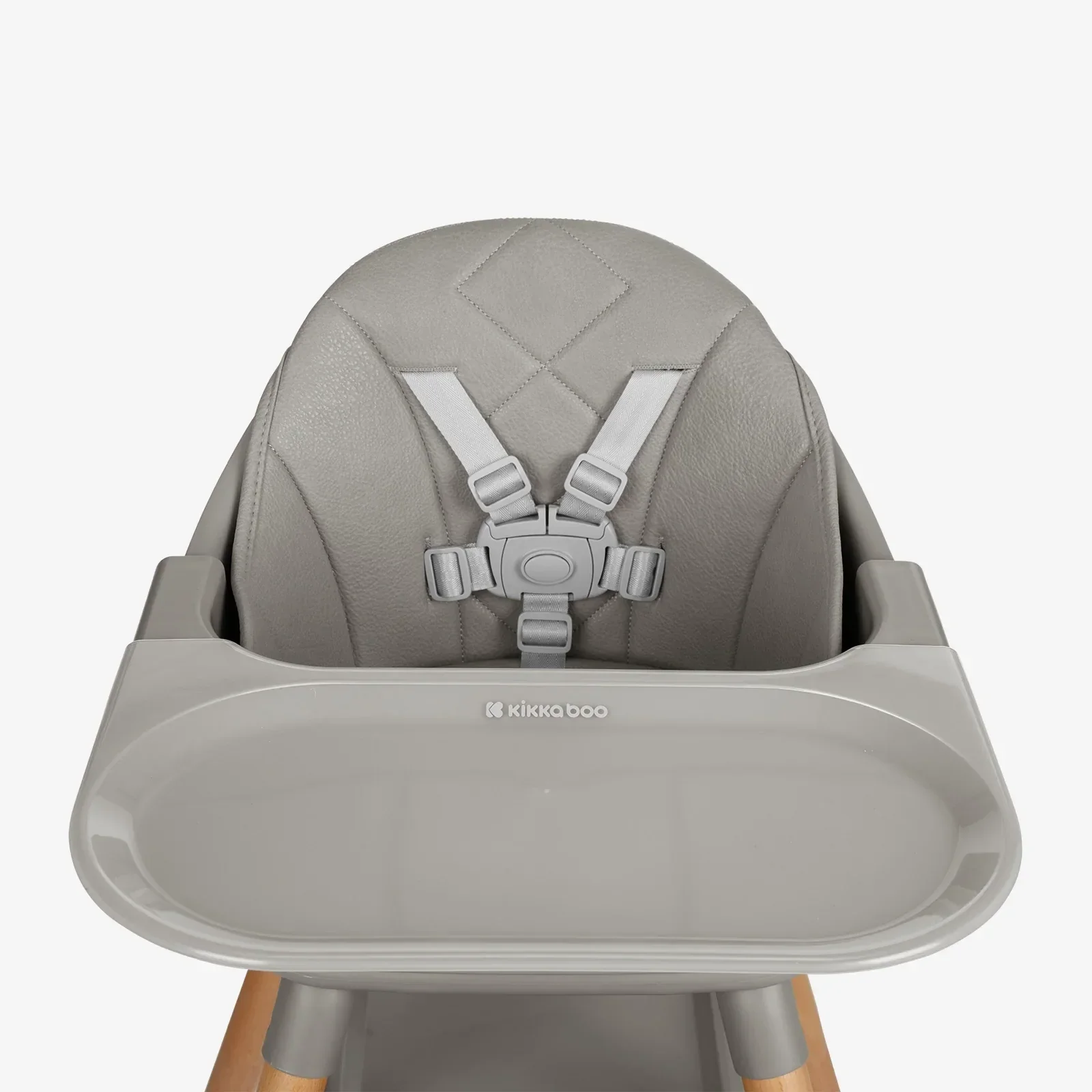 KikkaBoo® Highchair 2in1 Woody Grey - Image 8