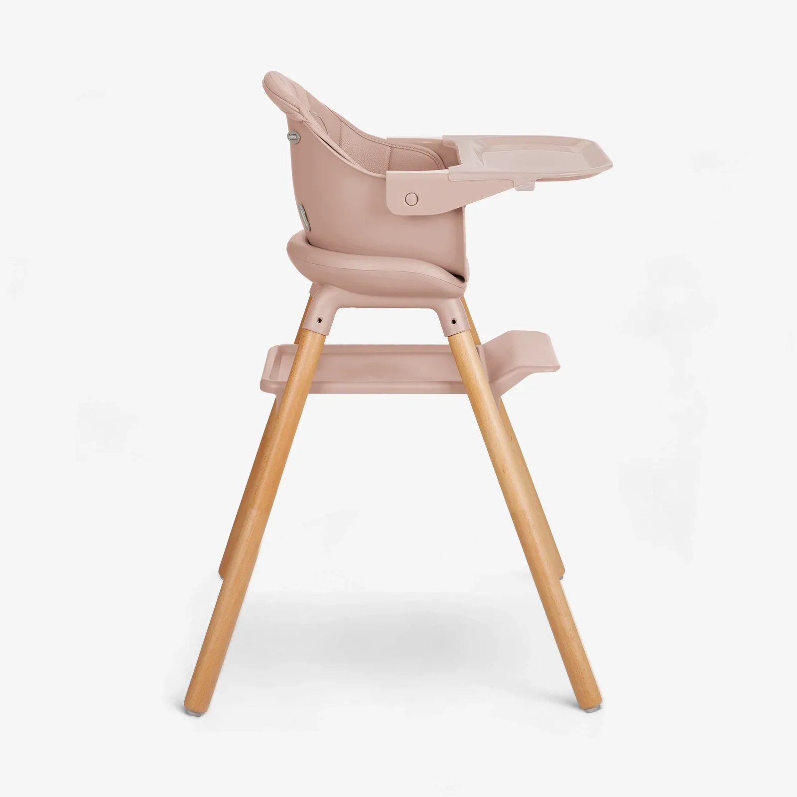 KikkaBoo® Highchair 2in1 Woody Pink - Image 7