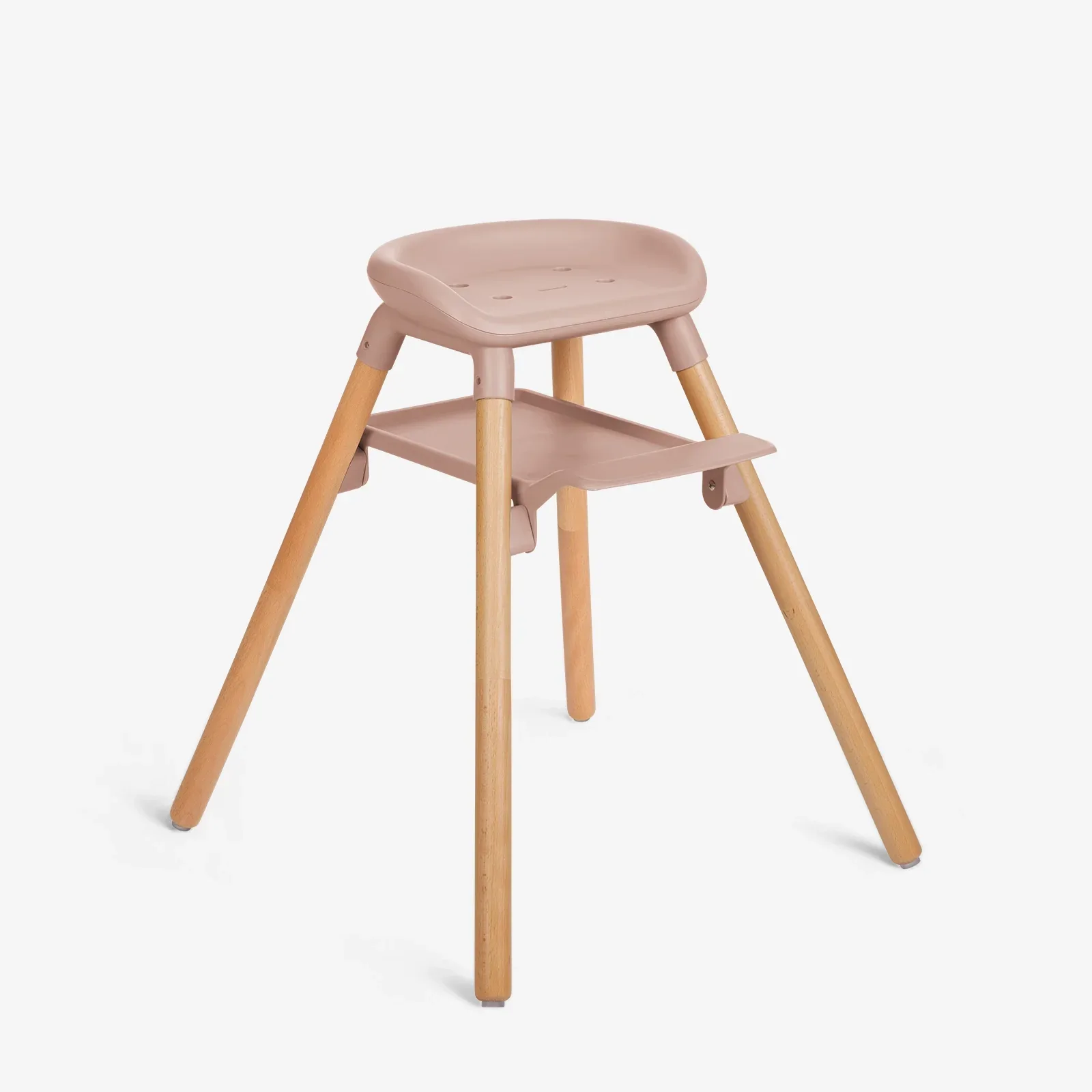 KikkaBoo® Highchair 2in1 Woody Pink - Image 8
