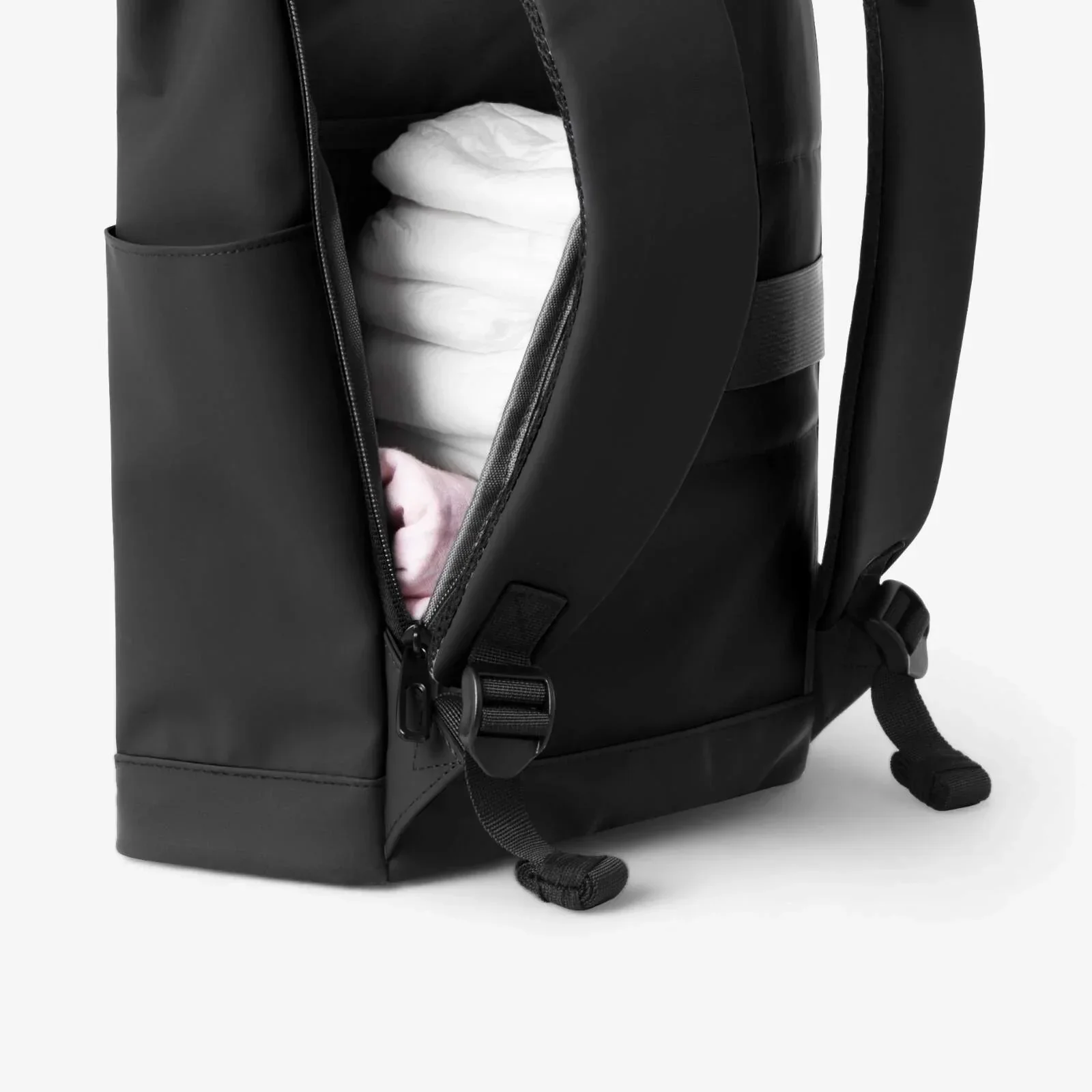 KikkaBoo® Mama bag Cerise Black - Image 8