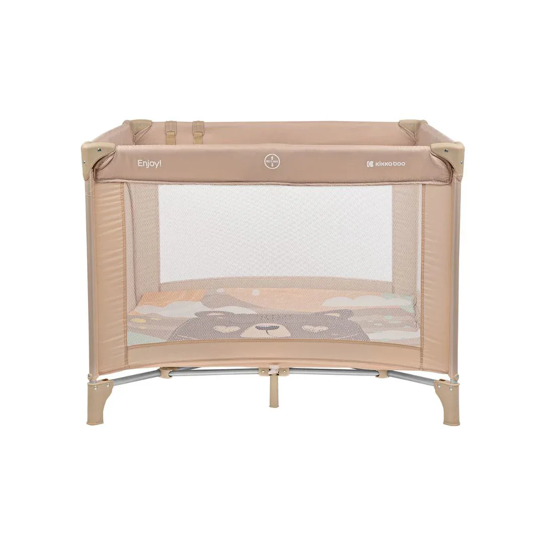 KikkaBoo® Playpen Enjoy 97x97 Beige Bear - Image 5