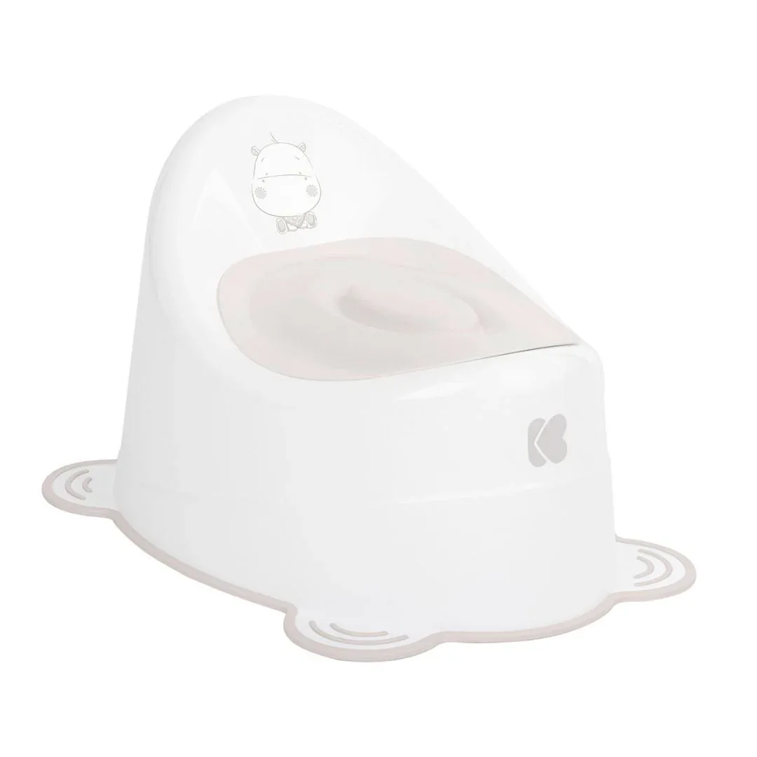 KikkaBoo® Potty Anti-slip Hippo Beige - Image 4