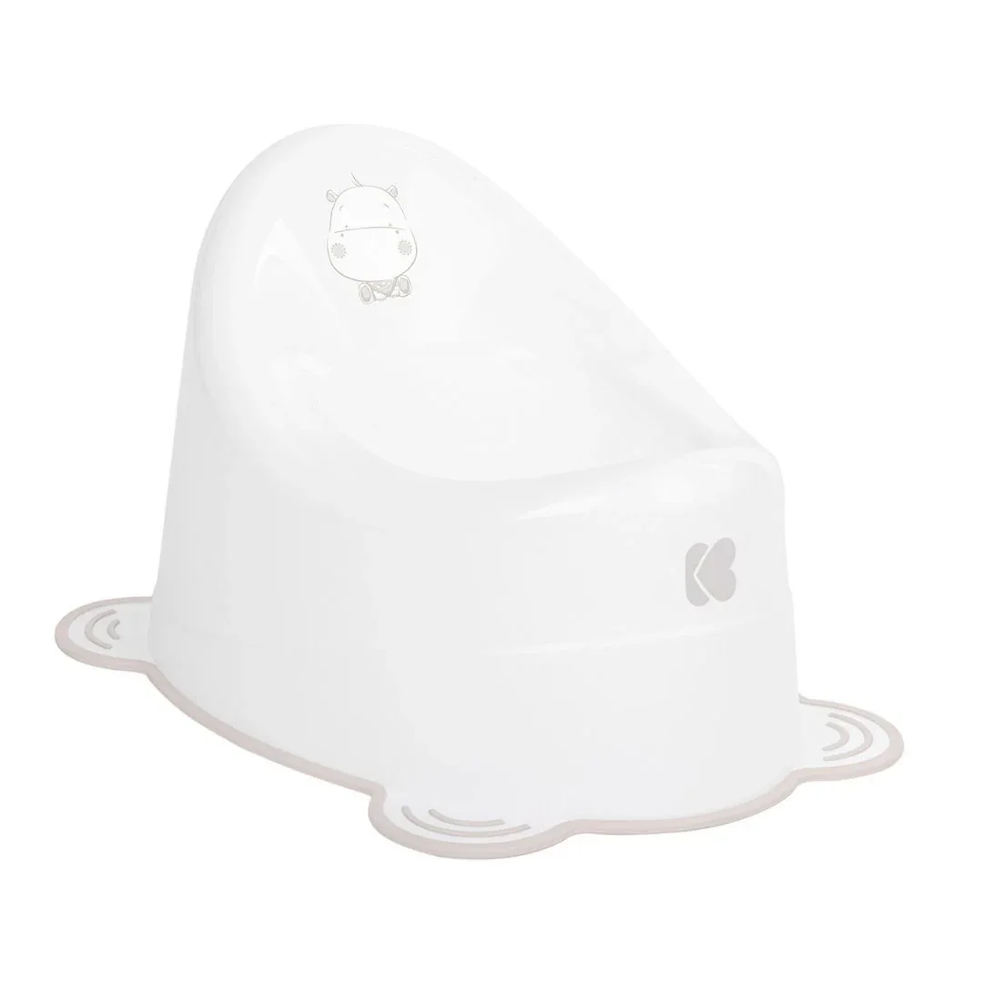 KikkaBoo® Potty Anti-slip Hippo Beige - Image 5