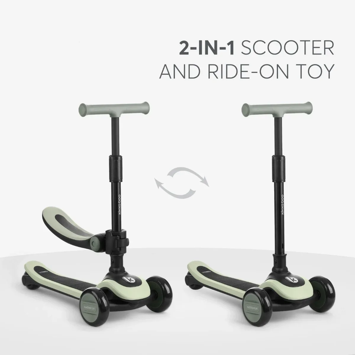 KikkaBoo® Scooter 2in1 Treo Mint - Image 2