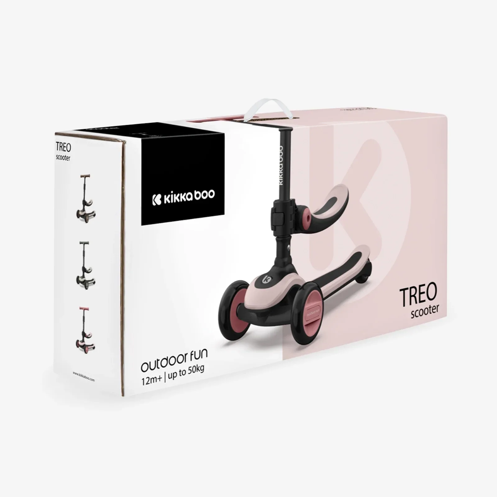 KikkaBoo® Scooter 2in1 Treo Pink - Image 4