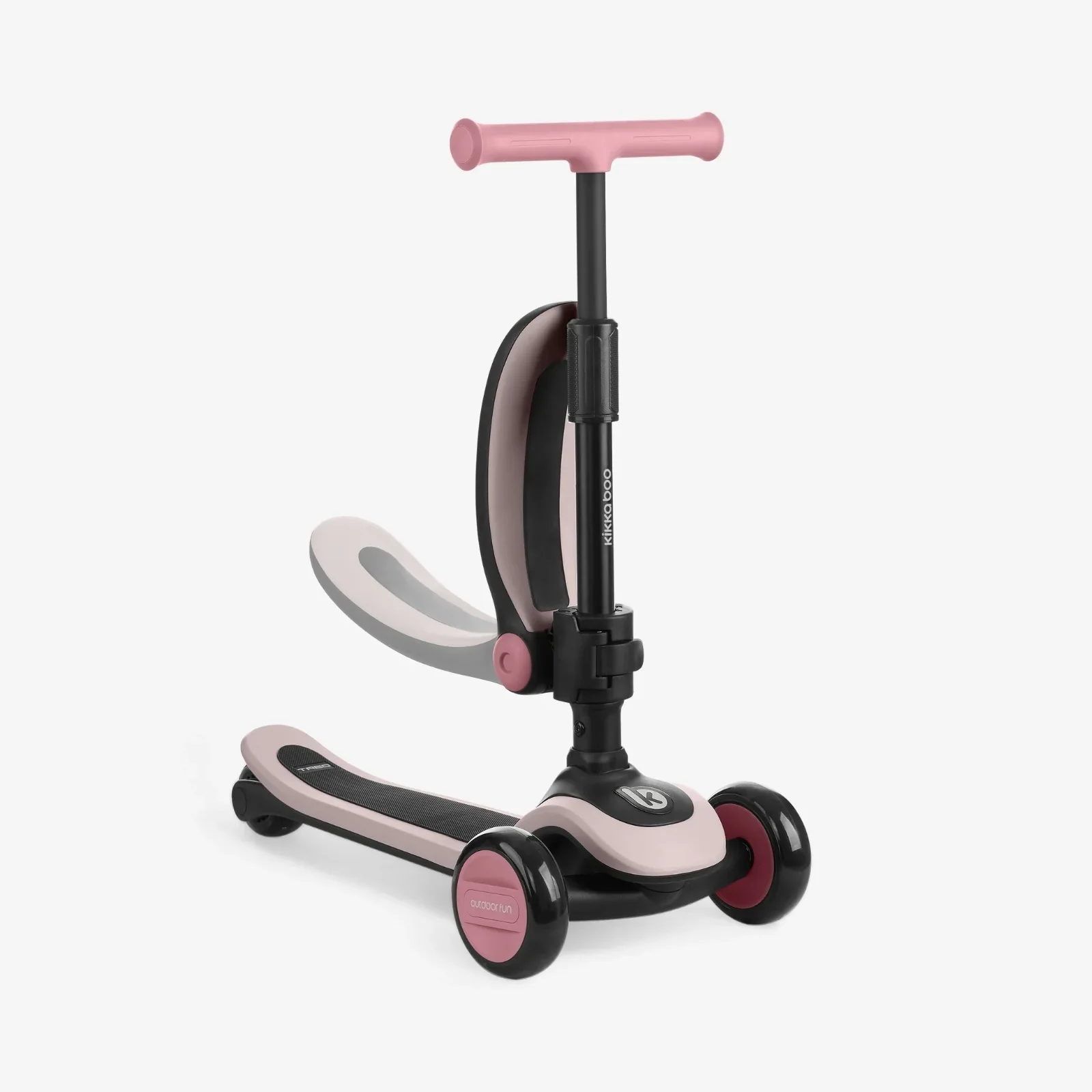 KikkaBoo® Scooter 2in1 Treo Pink - Image 5