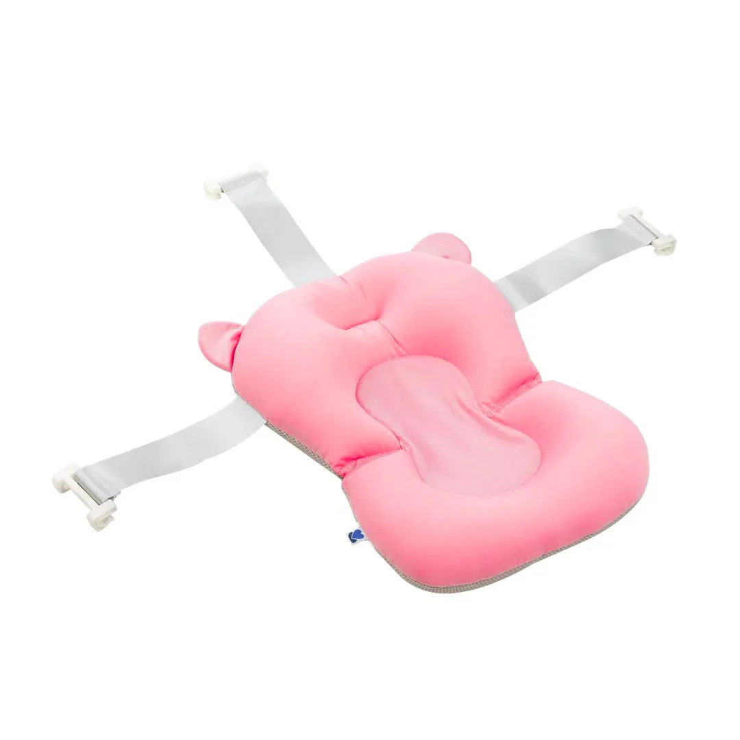 KikkaBoo® Soft bath support Bear Pink - Image 4
