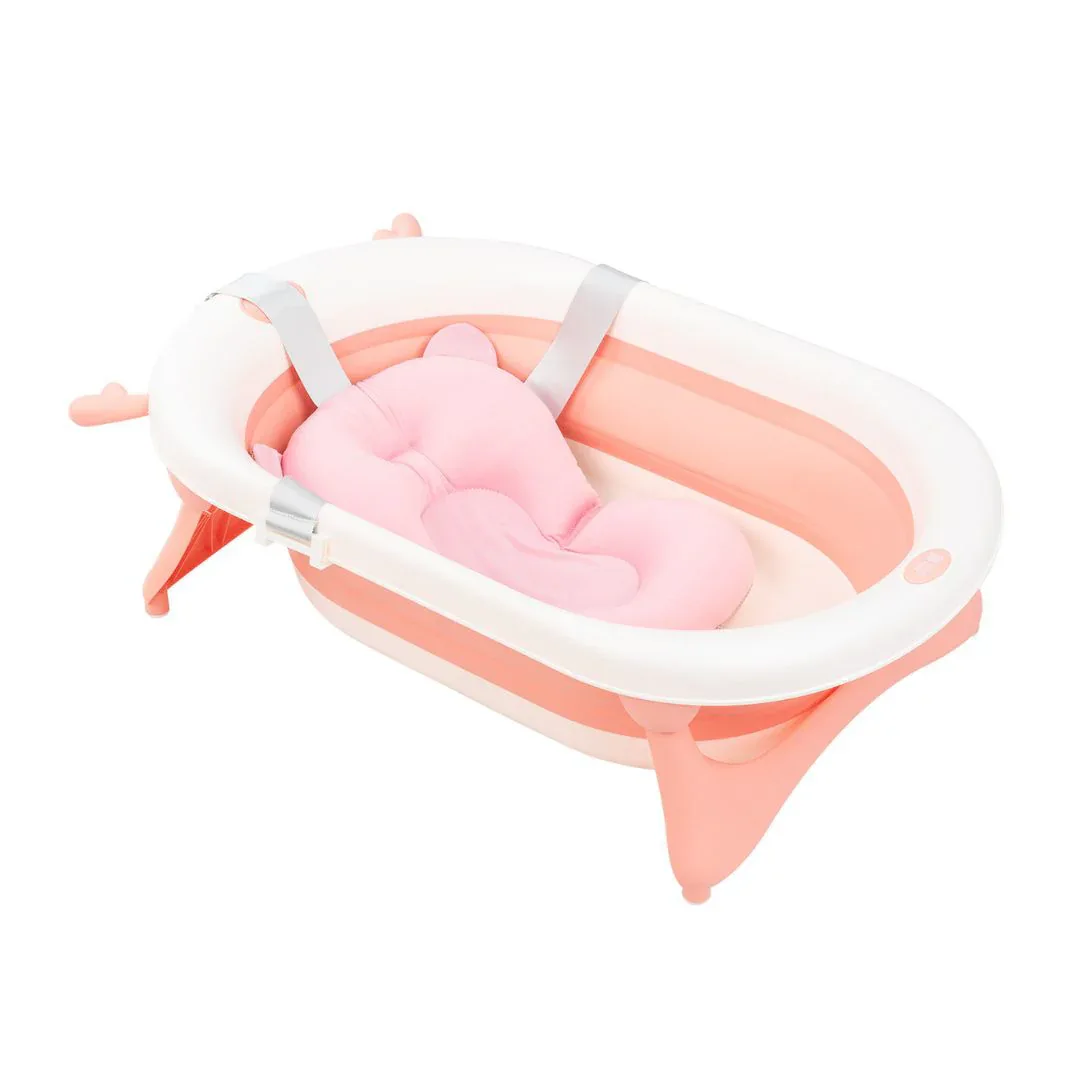 KikkaBoo® Soft bath support Bear Pink - Image 5