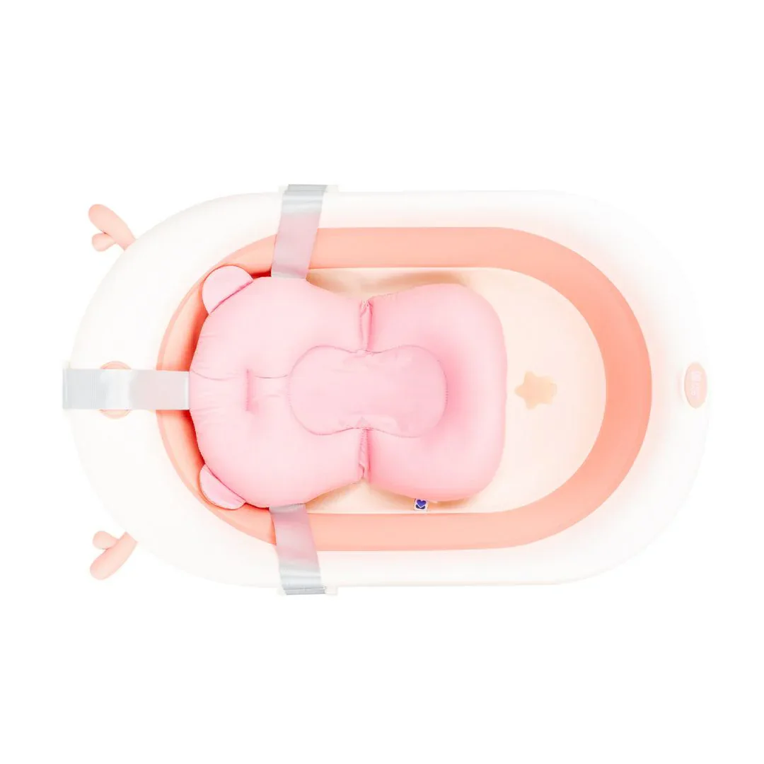 KikkaBoo® Soft bath support Bear Pink - Image 6