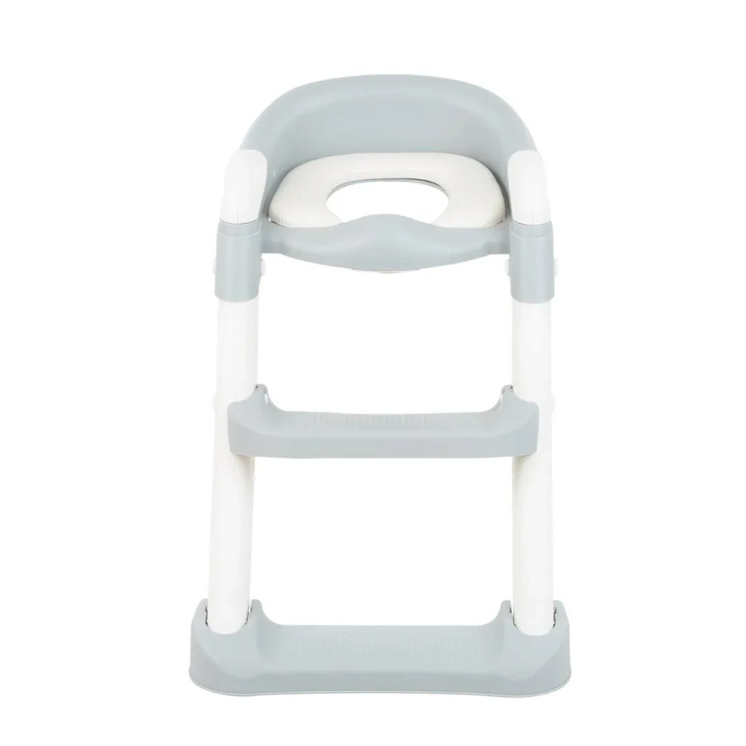 KikkaBoo® Toilet seat with ladder Lea Grey - Image 12