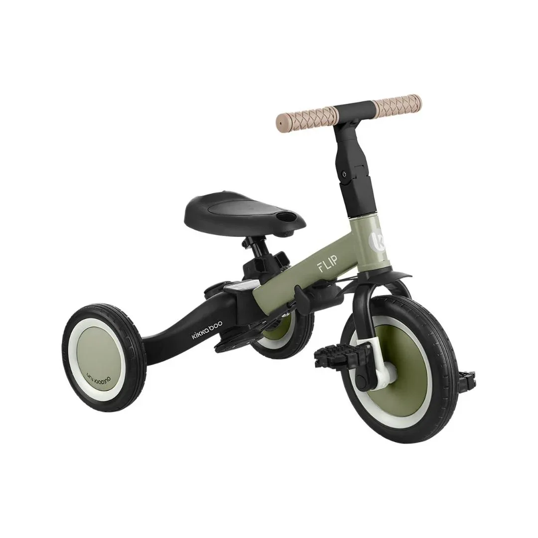 KikkaBoo® Tricycle 5in1 Flip Army Green - Image 14