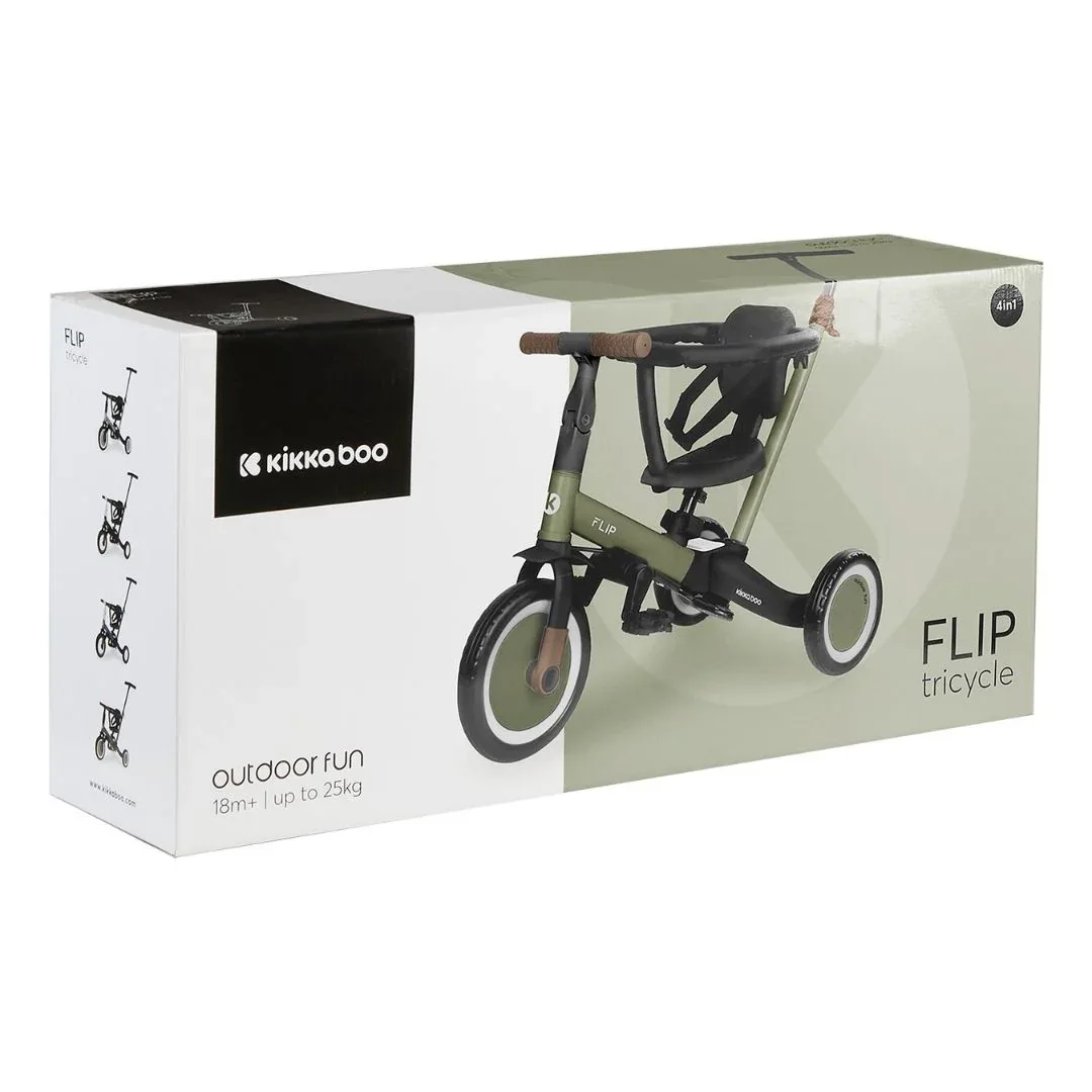 KikkaBoo® Tricycle 5in1 Flip Army Green - Image 7