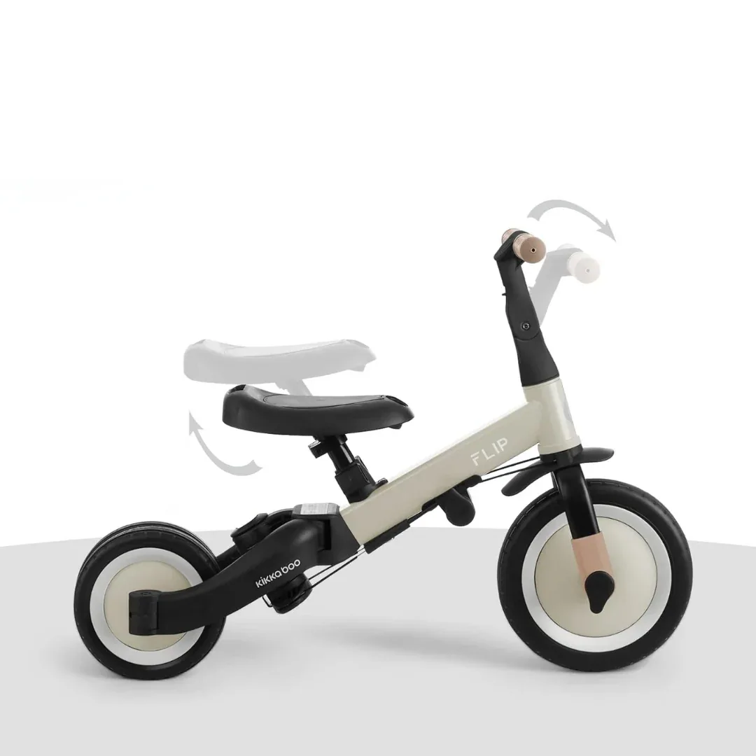 KikkaBoo® Tricycle 5in1 Flip Beige - Image 4