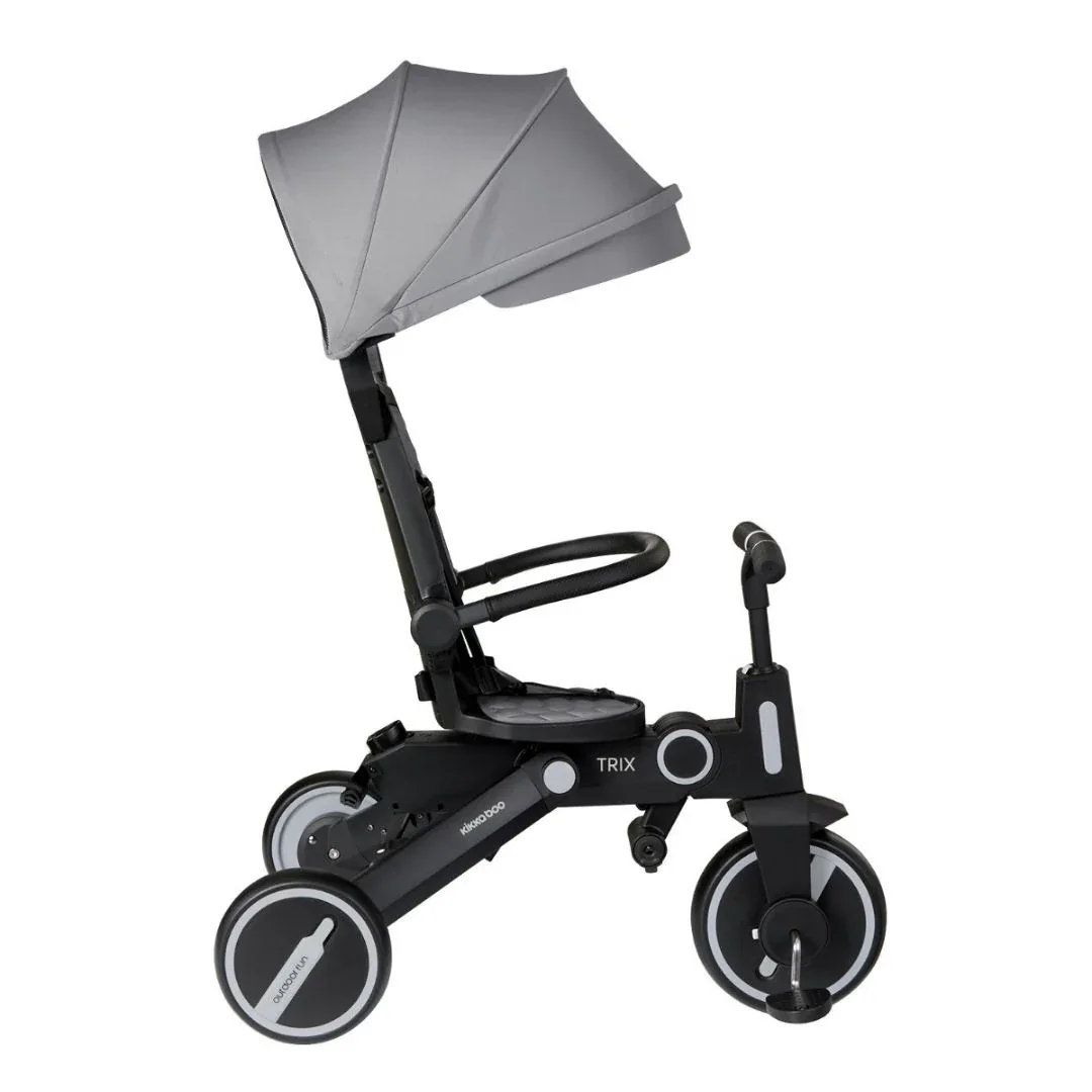 KikkaBoo® Tricycle 7in1 Trix Grey - Image 9