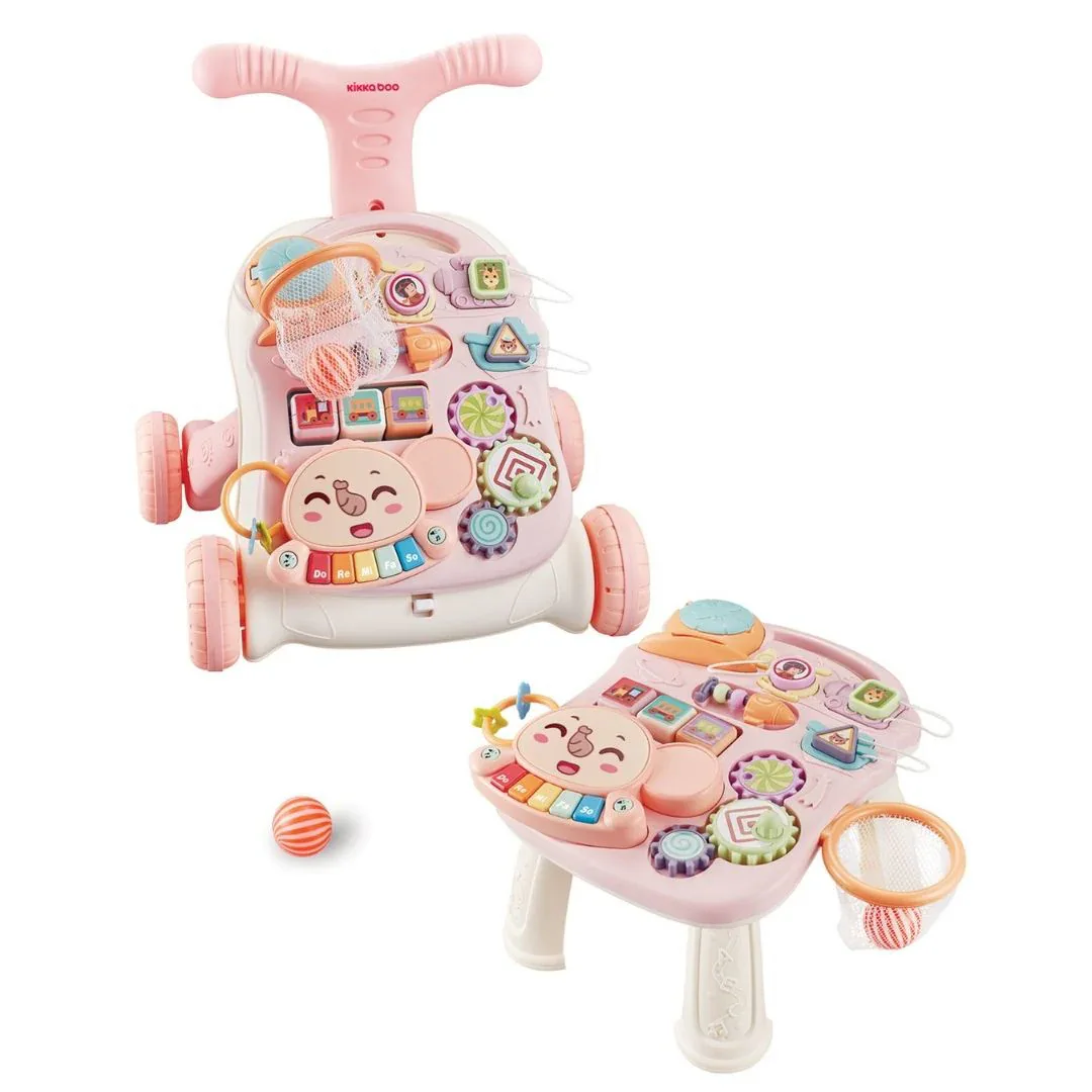 KikkaBoo® Walker 3in1 Play & Grow Pink - Image 10