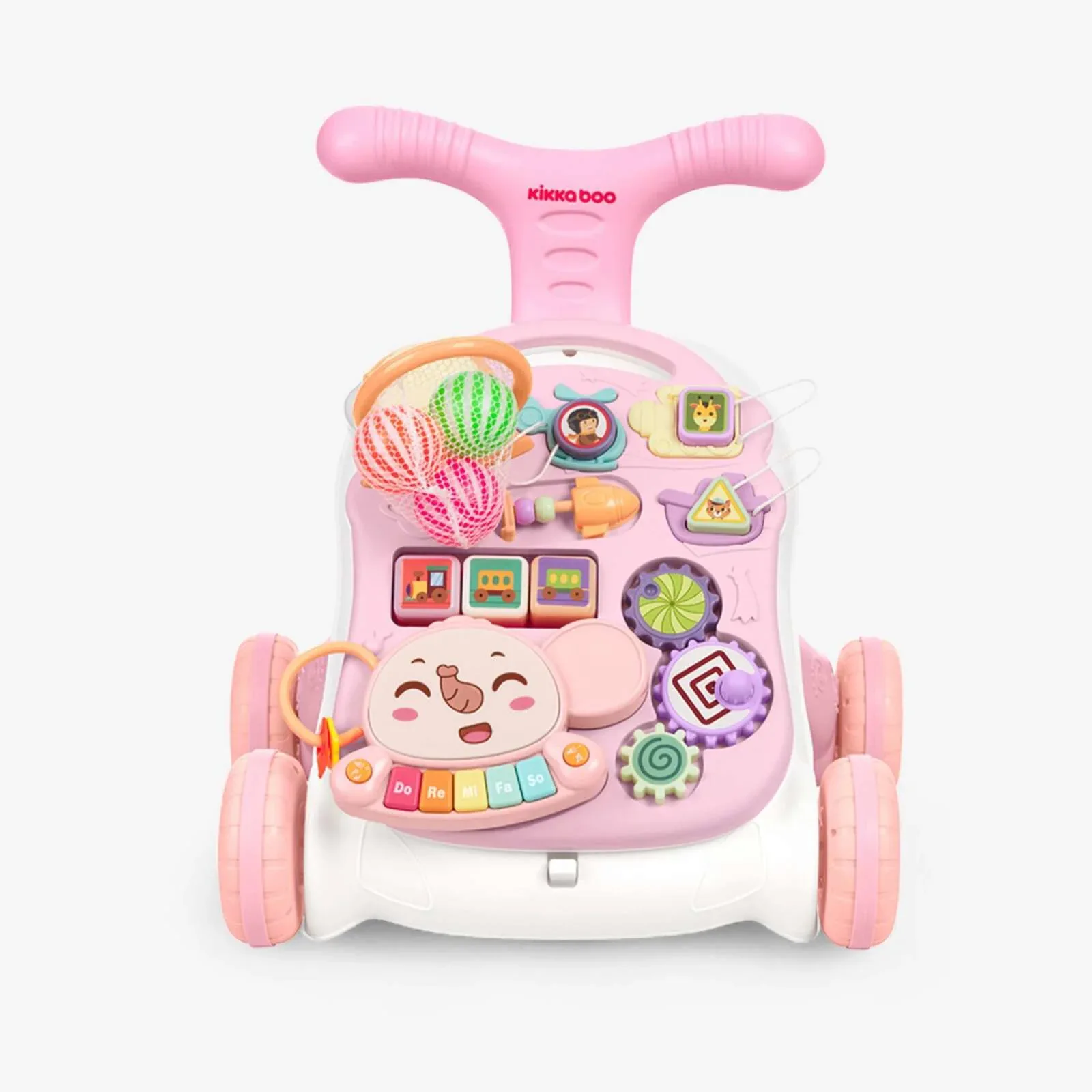 KikkaBoo® Walker 3in1 Play & Grow Pink - Image 4