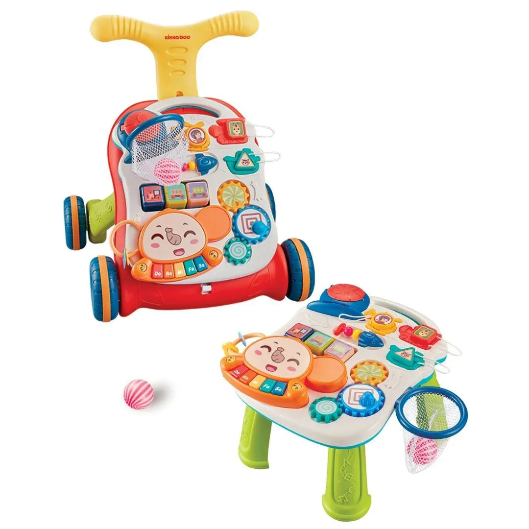 KikkaBoo® Walker 3in1 Play & Grow Red - Image 10