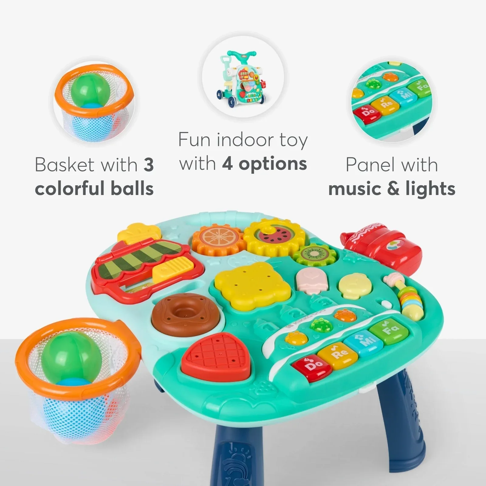 KikkaBoo® Walker 4in1 Sweet Escape Mint - Image 6