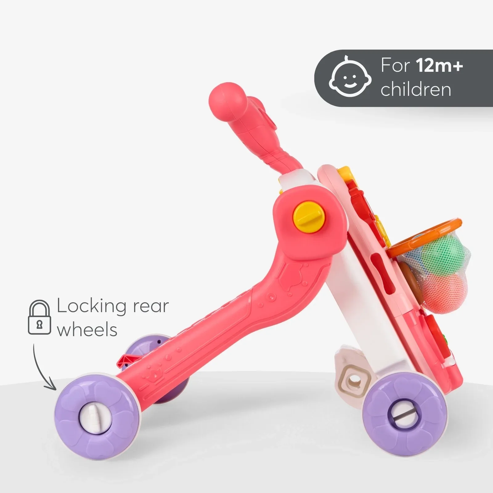 KikkaBoo® Walker 4in1 Sweet Escape Pink - Image 7